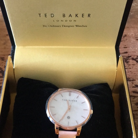 Ted Baker Womans Watch- New-Pink and Rose Gold